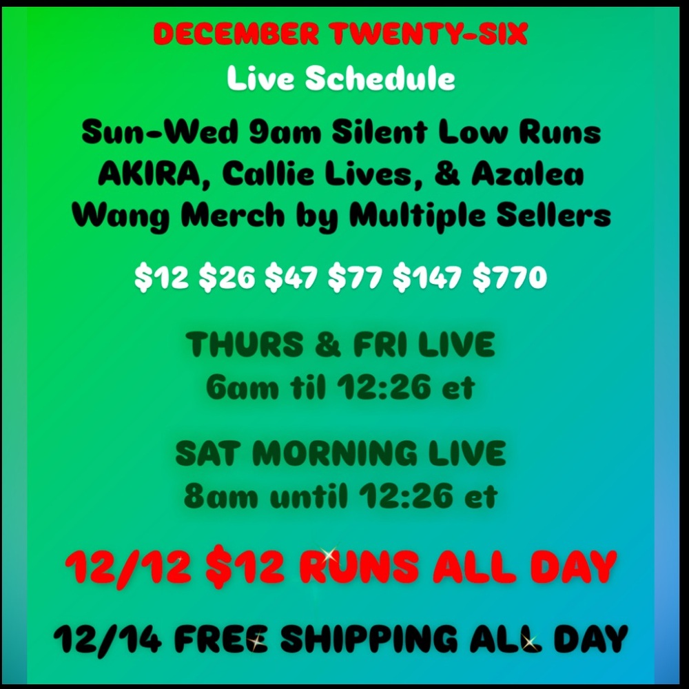 Callie Lives IS LIVE NOW:, SHOE AUCTIONS, & MULTIPACK SATURDAYS